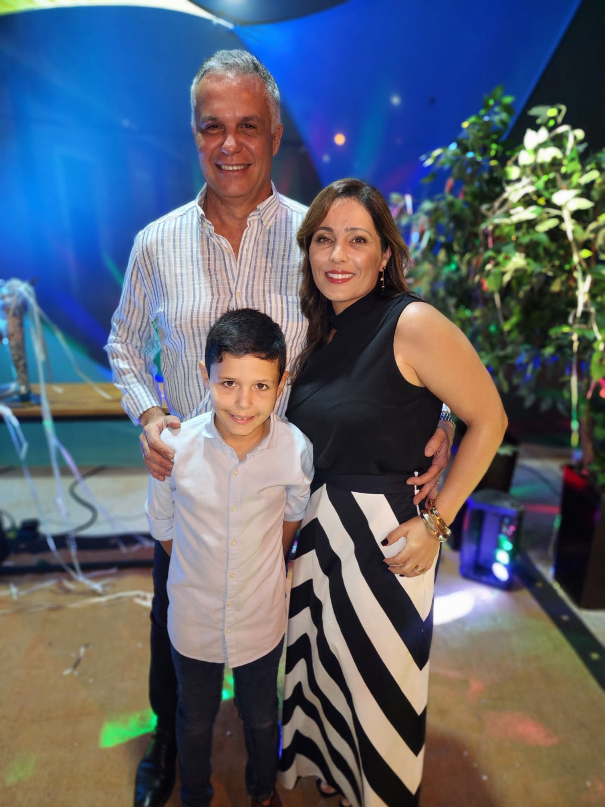 Alexandre, Maíra e Alexandre  Tuzzi