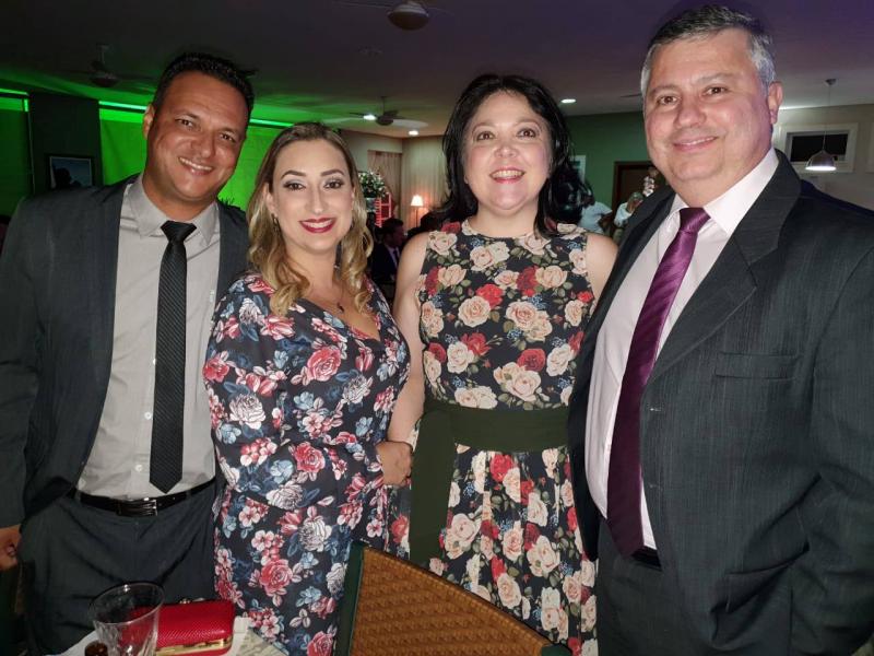 Gisele e Eduardo Barbera, Ana Cláudia e Alexandro Finotti