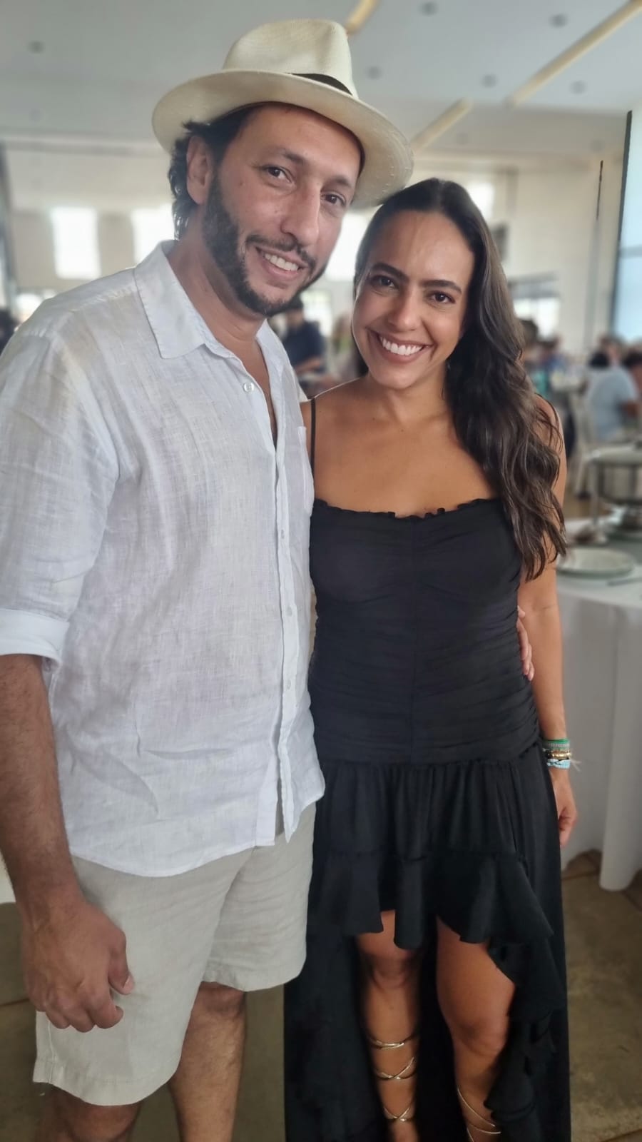 Ronaldo  Valentini Jr e sua mulher  Luiza  Helena  Teixeira  Valentini