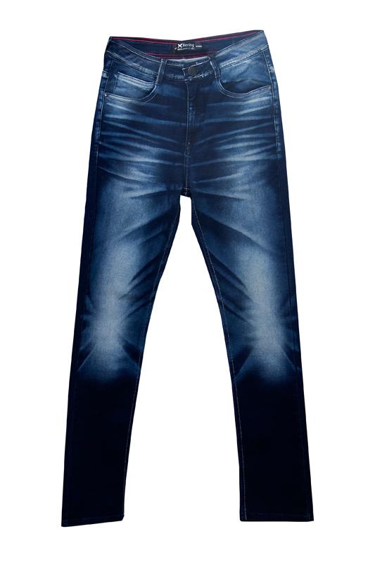Calça jeans Hering com fio de moletom