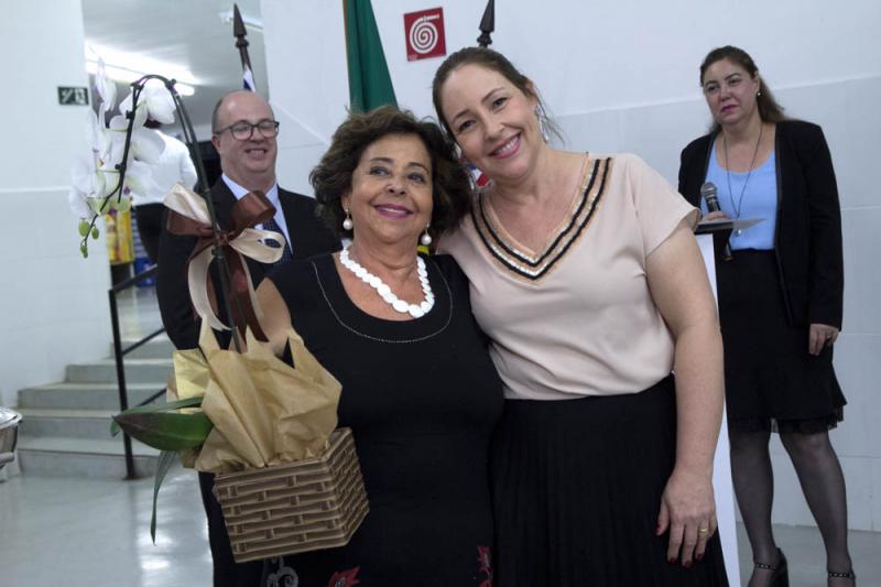 Ana Lídia e a Mãe Maria Tereza