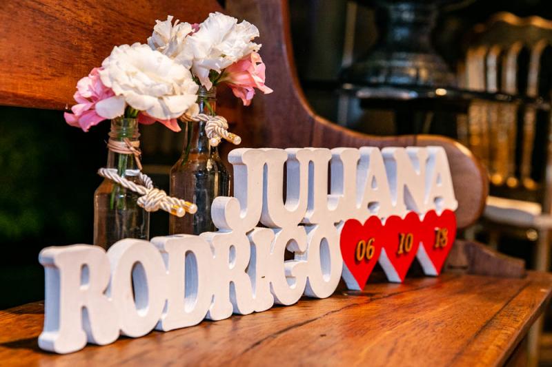 ...cada detalhe arquitetado junto à equipe do Espaço Uirapuru