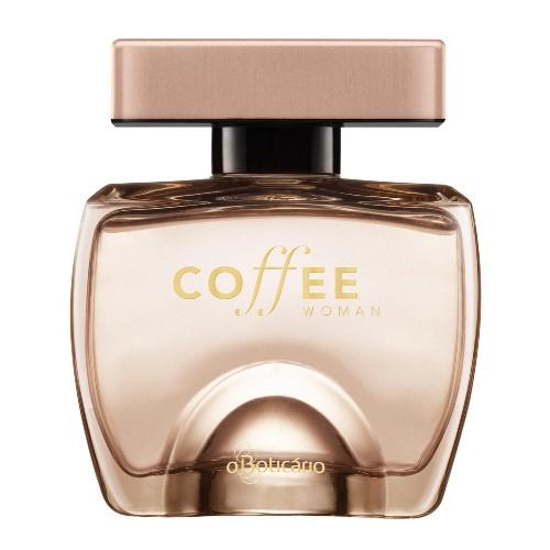 COFFEE WOMAN DES. COLÔNIA, 100ML - Combinação de flores com notas quentes de baunilha, madeira e extrato de café. Por R$ 114,90