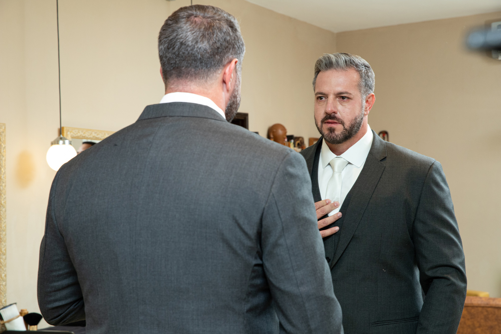 Nos últimos detalhes