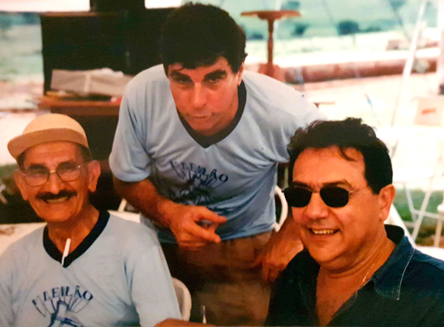 Evaristinho  Machado,  Chiquinho Mauad, Francisquinho  Mauad