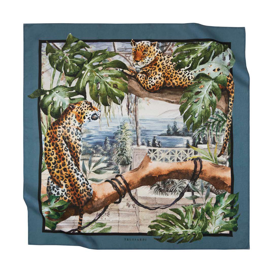 Mini Lenço Oásis Trussardi - R$ 65