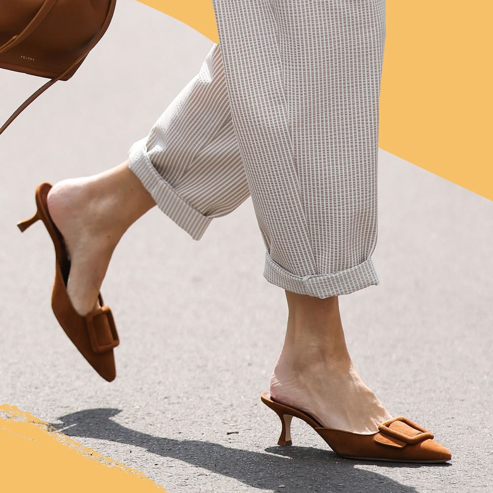 Kitten heels no sling back