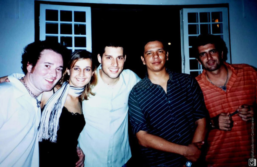 Giulian Scarpelinni,  Amanda  e  Thiago Lavagnoli, Paulo  Ferreira,  Dino  Villas Boas