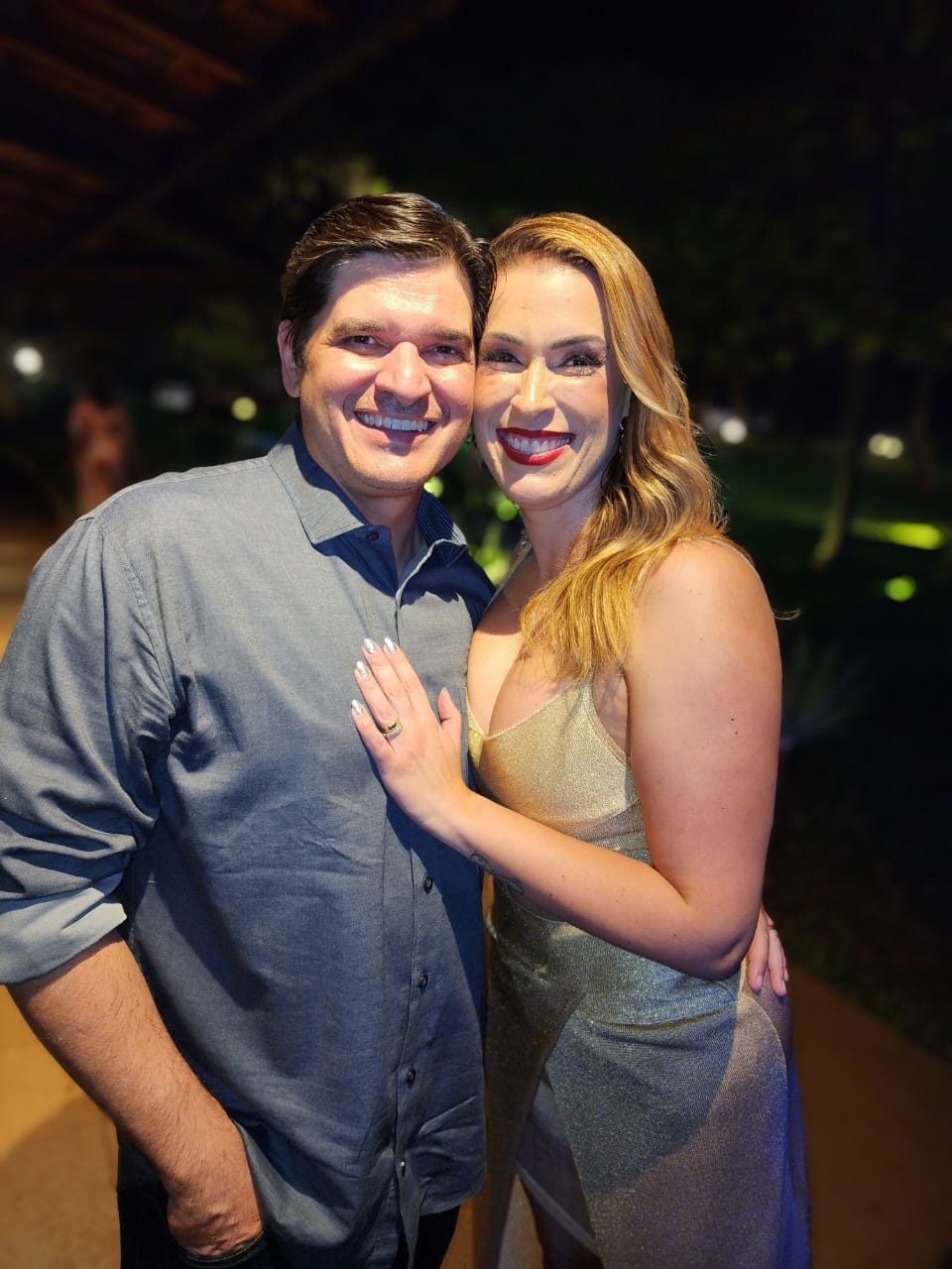 Ana Bárbara  e Oswaldo  Campos