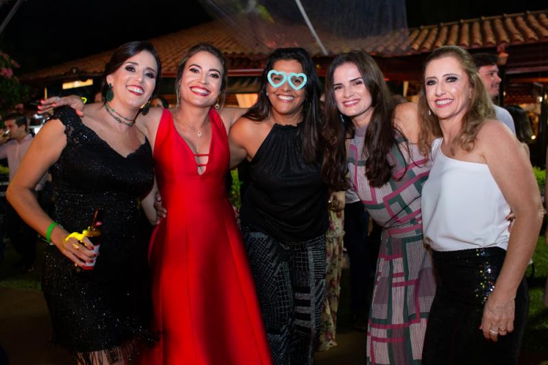 Preta, Flávia, Adriana, Andréia, Cláudia