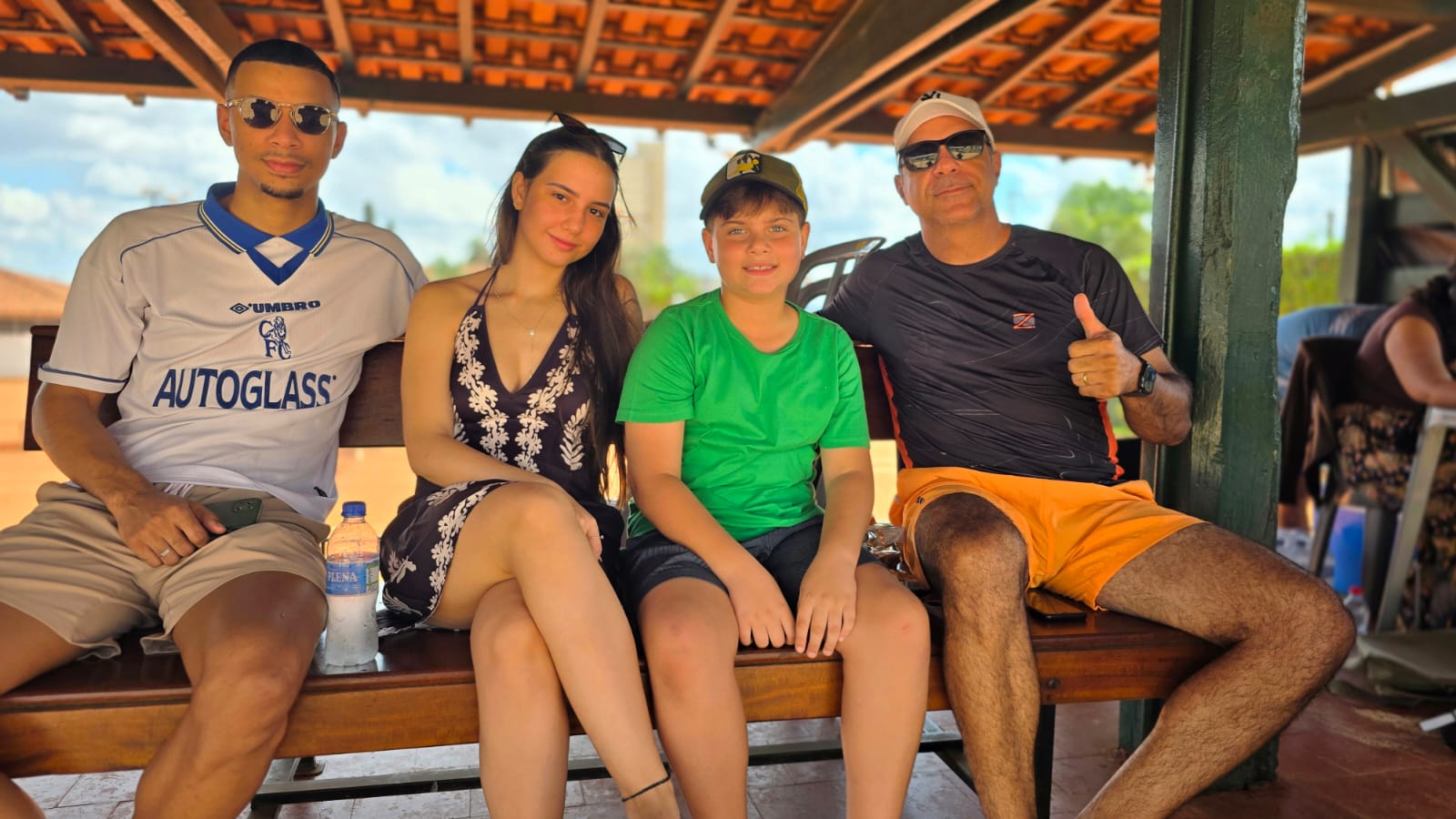 Sérgio  Ceribelli, Mel Volpini, Hugo Pomini,  Valdecir  Silva