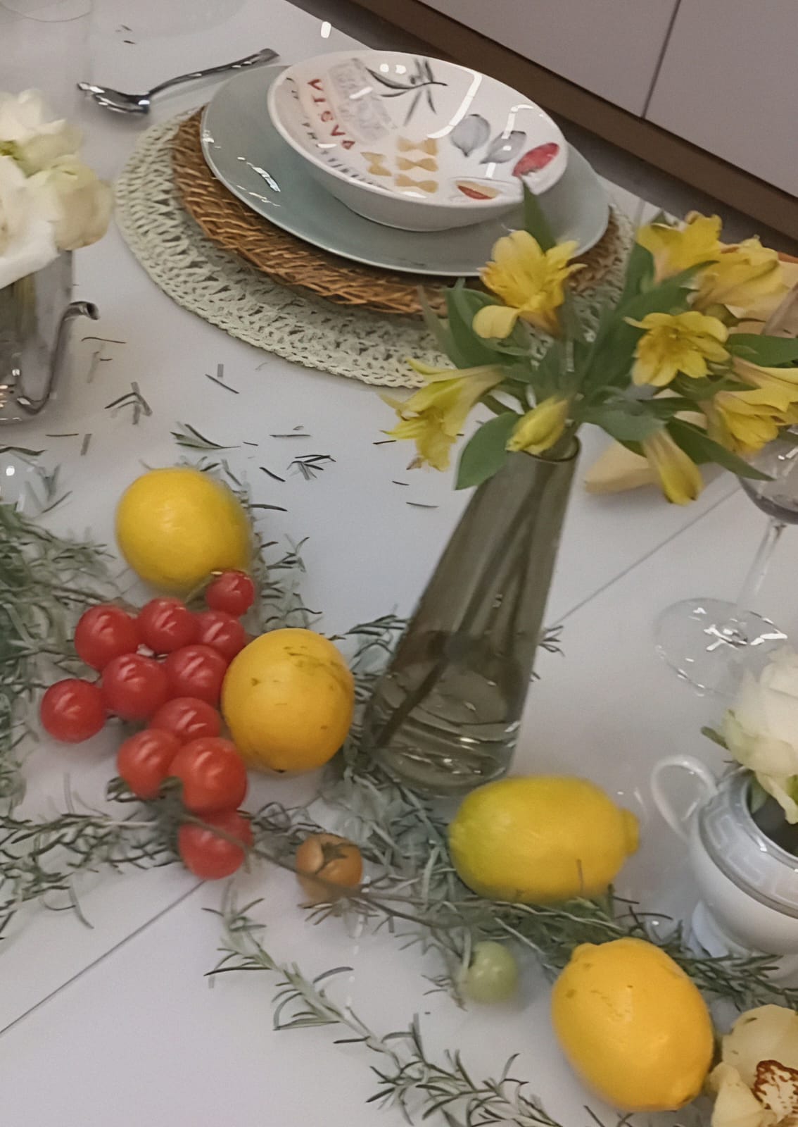 Mesa para refeições descontraídas