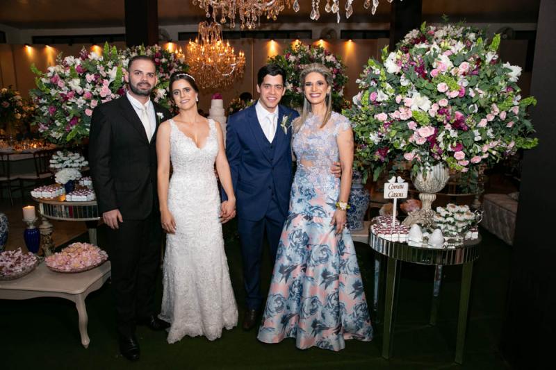 Rogerio Silveira, Camila Ferreira, Guilherme Keller e Ana Maria Teixeira