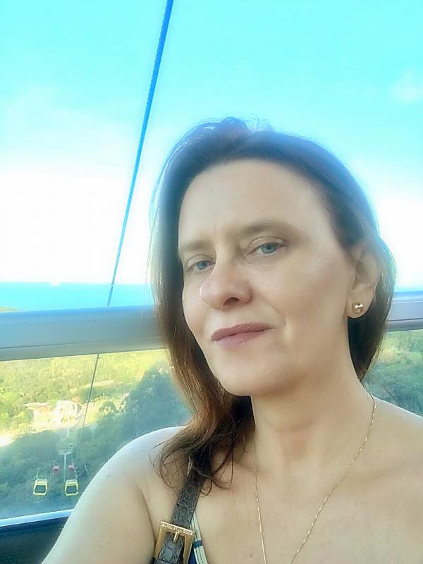 Mais uma selfie no bondinho aéreo