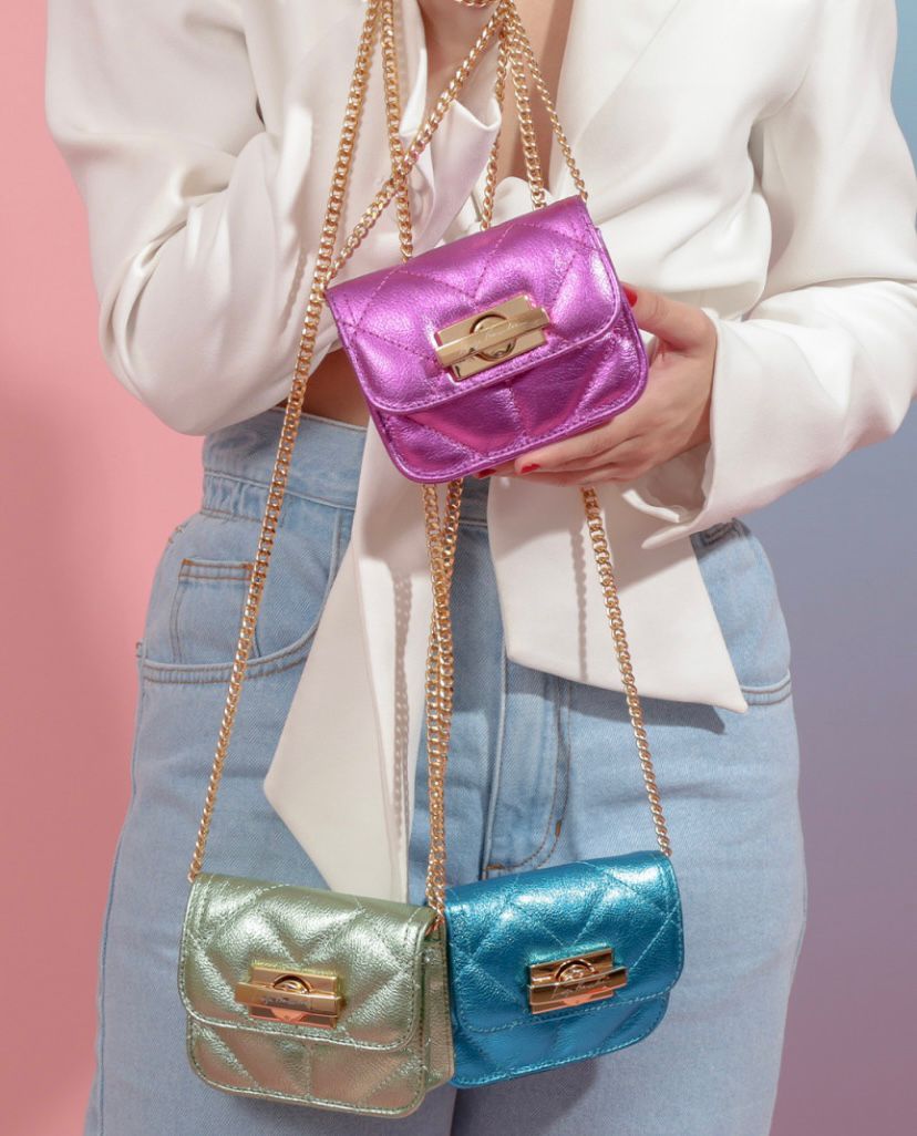 Metalizados em cores da estação