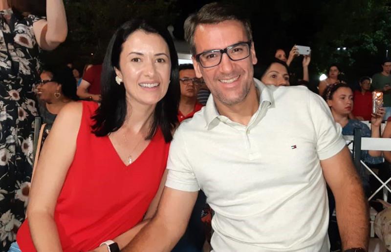 Ana Carolina e Marcelo Segatto