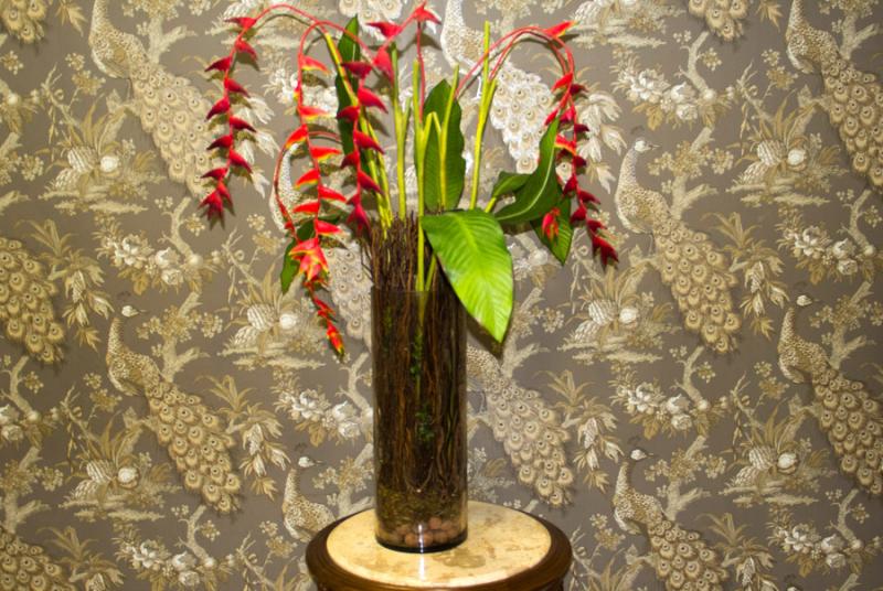 Arranjo de mesa, toque único de classe e bom gosto