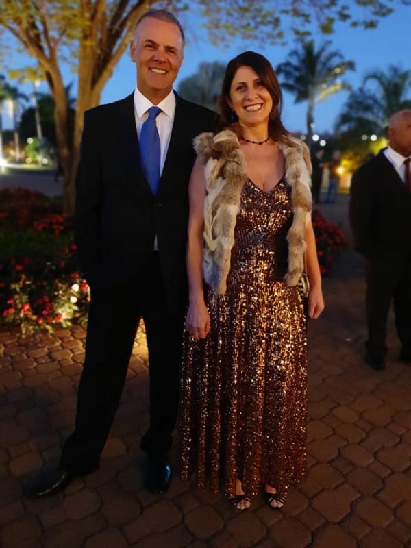 Lamis e José Osmar Ferracioli