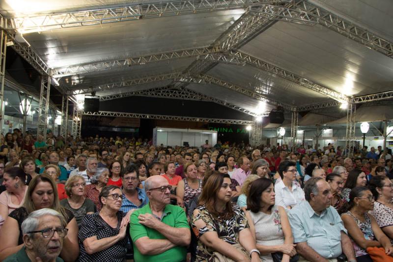 Em todas as noites a plateia esteve lotada