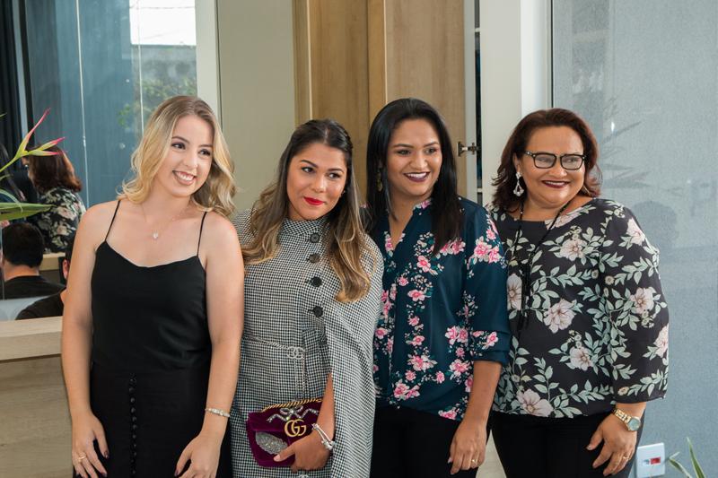 Proprietárias e parceiras Lorena Tomé, Carol Aguiar, Nayara Duarte Botelho, Francisca Cunha