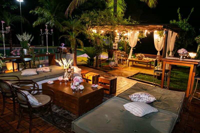 Lounge ambientado pela equipe do Uirapuru