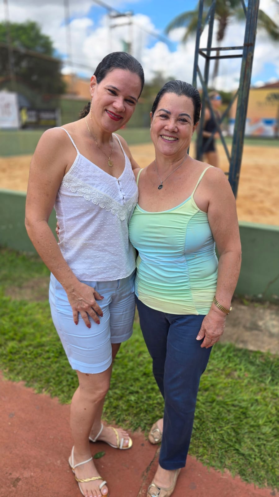 Andressa  Popolim, Odete Cecilio