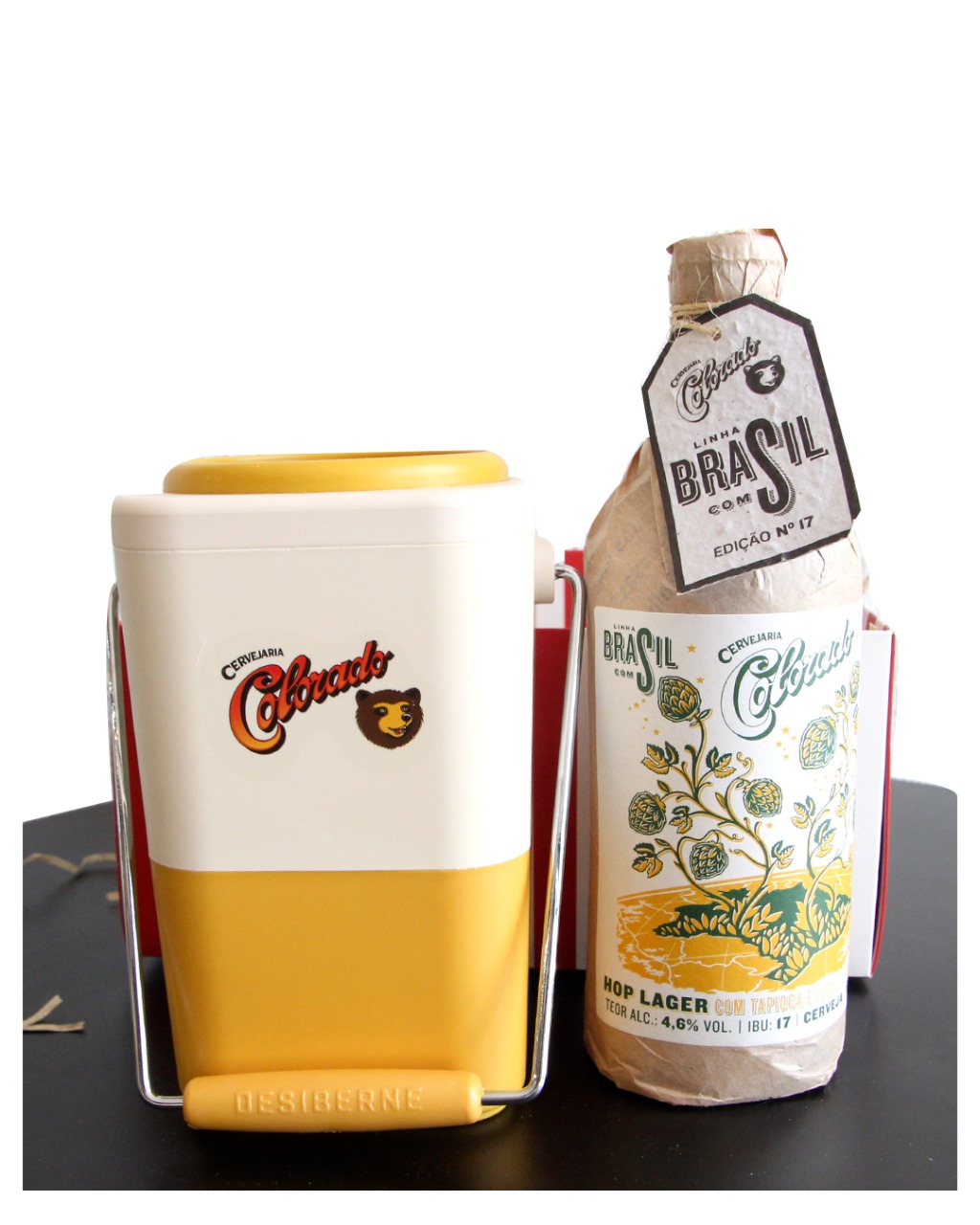 Porta garrafa térmico da Cervejaria Colorado R$ 194,80