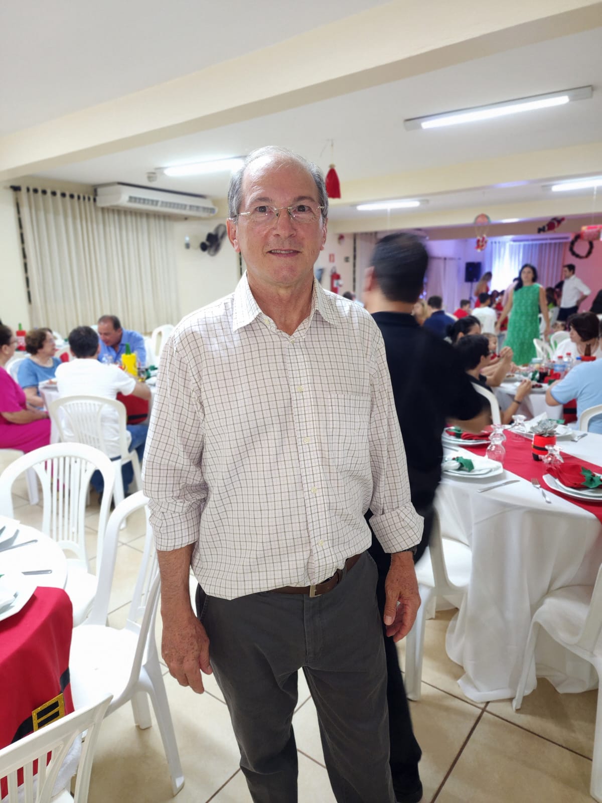 José  André  Pazzeto, atual  Venerável Mestre da Loja Maçônica  Jorge de Lollo.