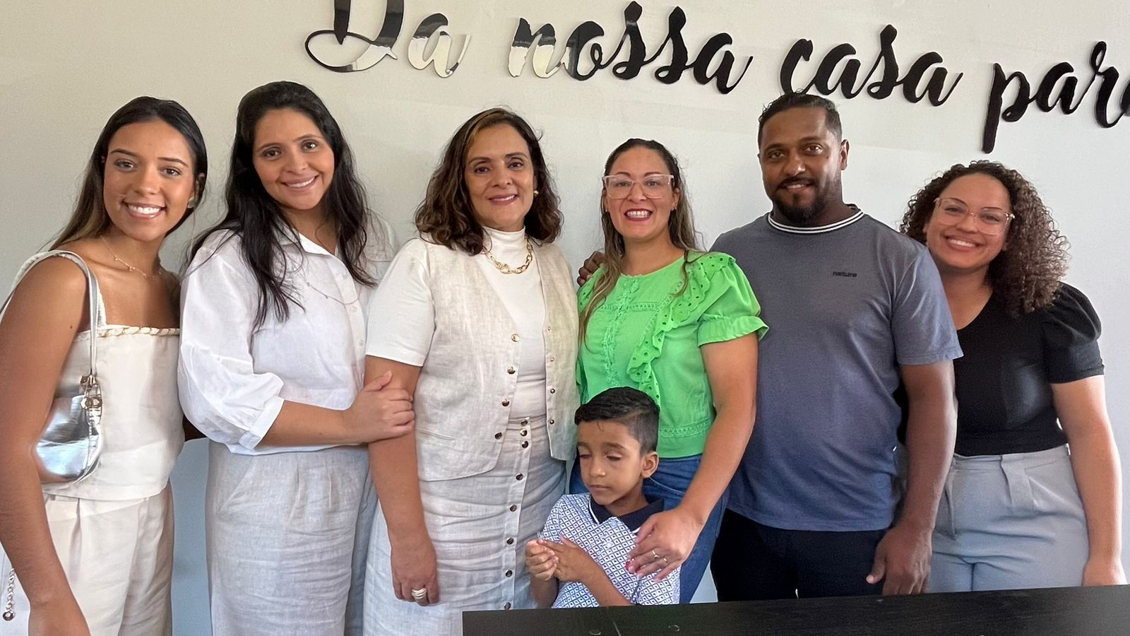 Isabela, Michele, Isaac, Willian Costa, Maiara Serafim