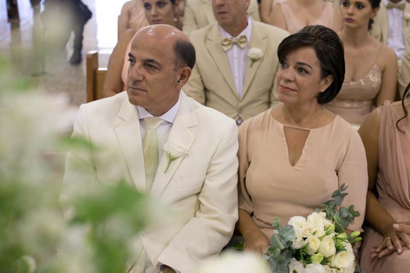 Pais da noiva Vilmar Mendes Roza e Carmem Rita Ribeiro Roza