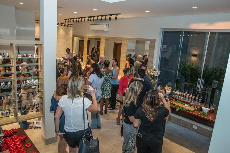 Convidados se surpreenderam com a beleza do espaço