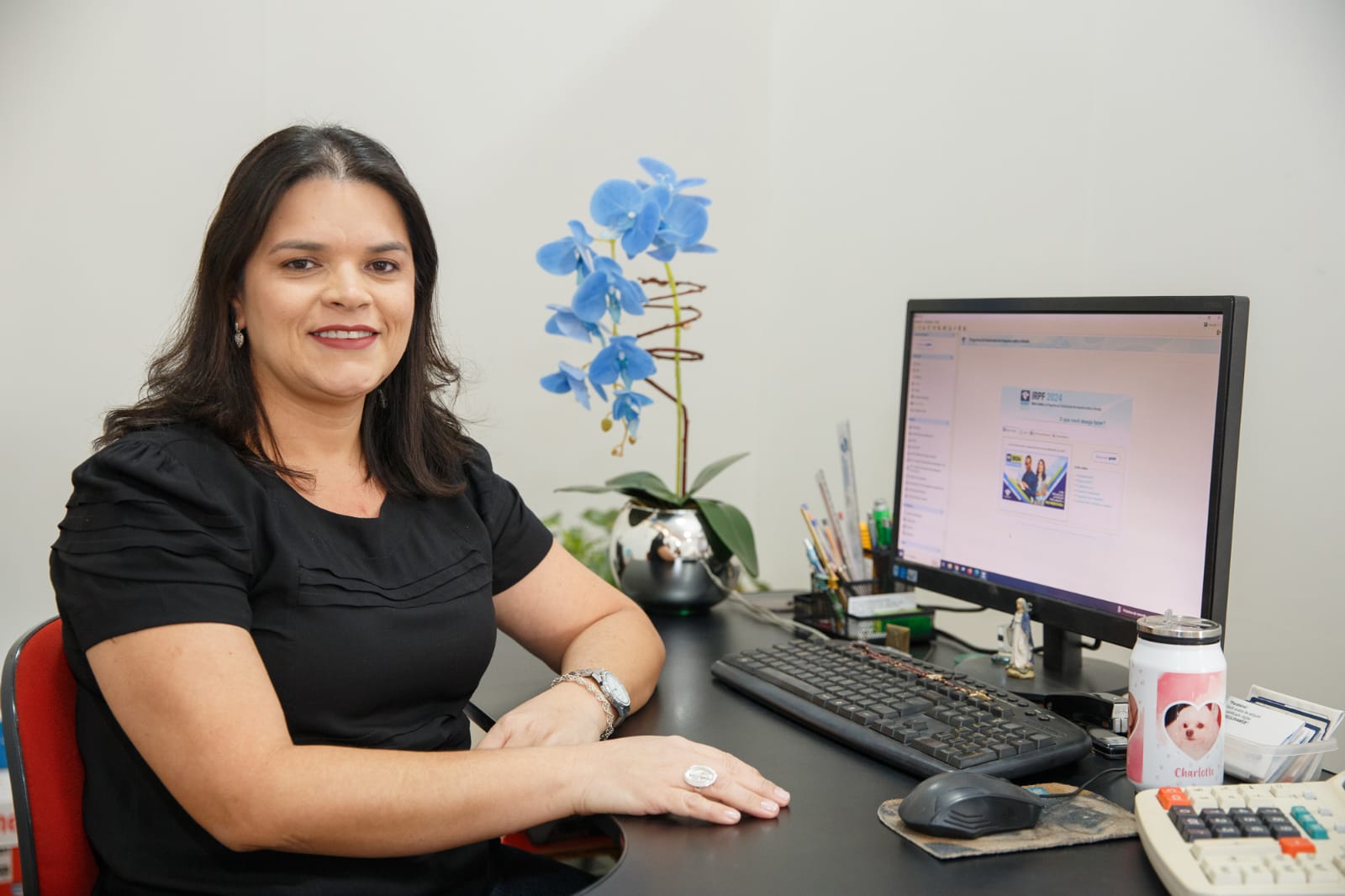 Cintia Sampaio, sócia