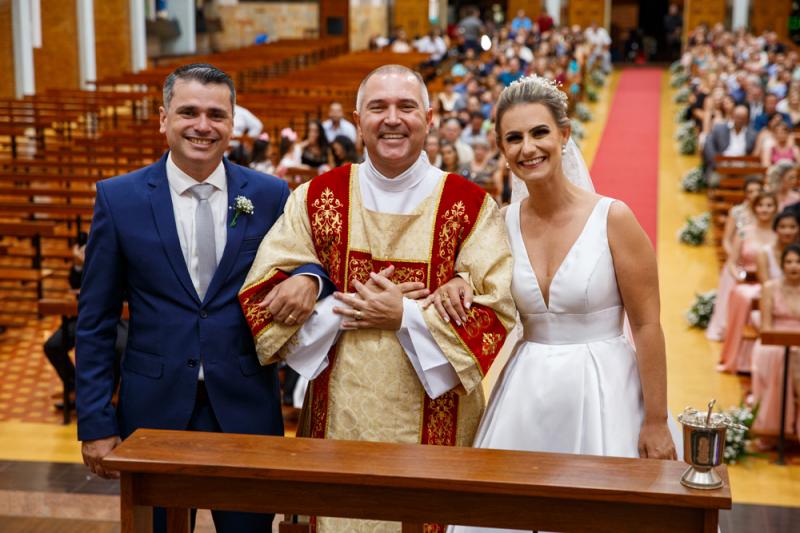 Com o diácono Marco