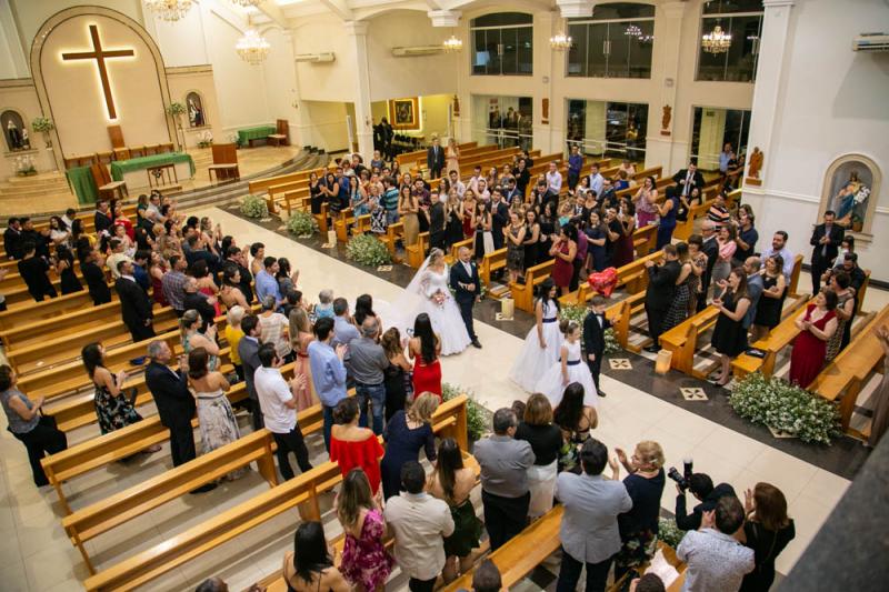 A bela igreja de Santa Angela