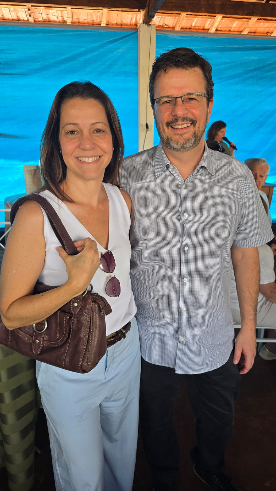 Mariana  e Nádim  Nader