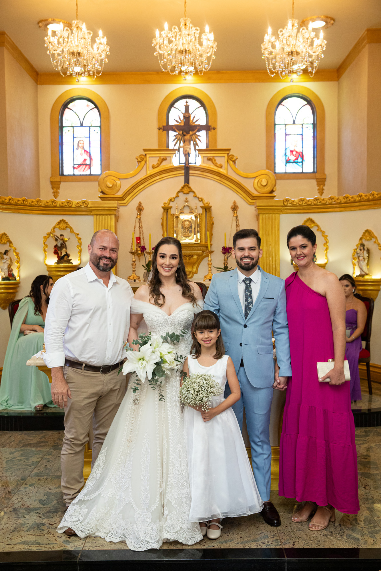 André Carvalho, Fernanda Lino, Lavínia