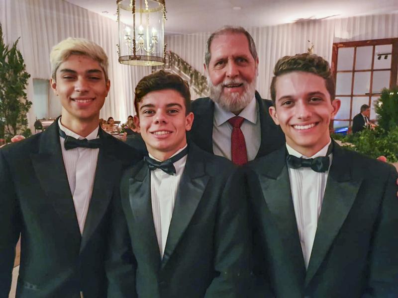 Caetano Junqueira, Luiz Felipe, Matheus Chúfalo, Cacildo Manzan