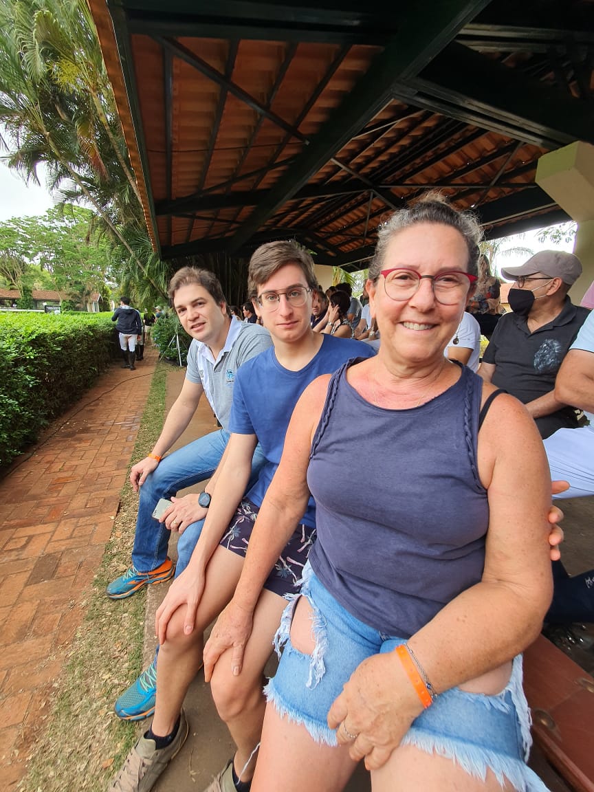 Renato  Populim, Cauê Diniz  Junqueira,  Olivinha  Junqueira  Franco