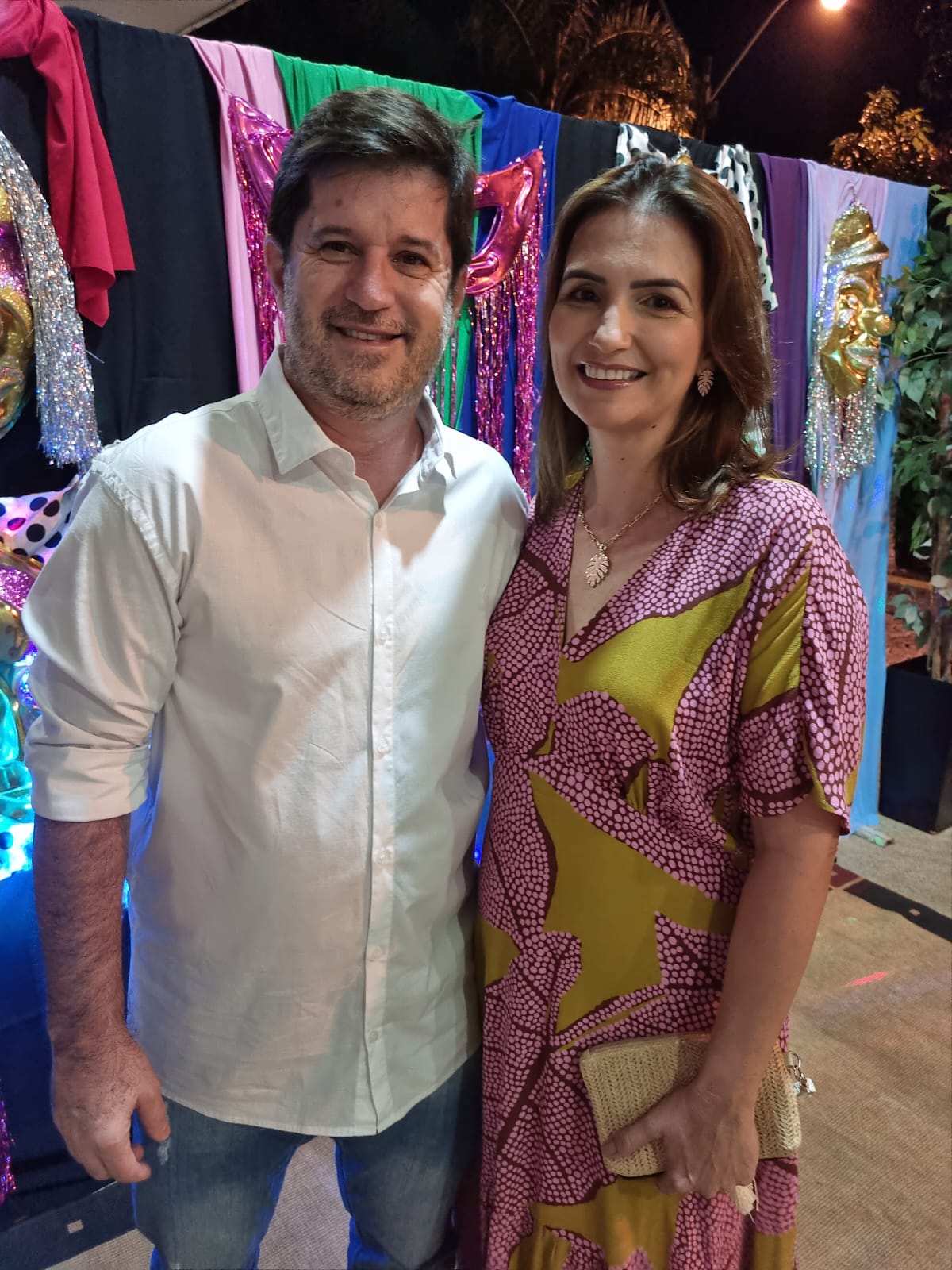 Gleisa e Luiz Fernando  Moraes