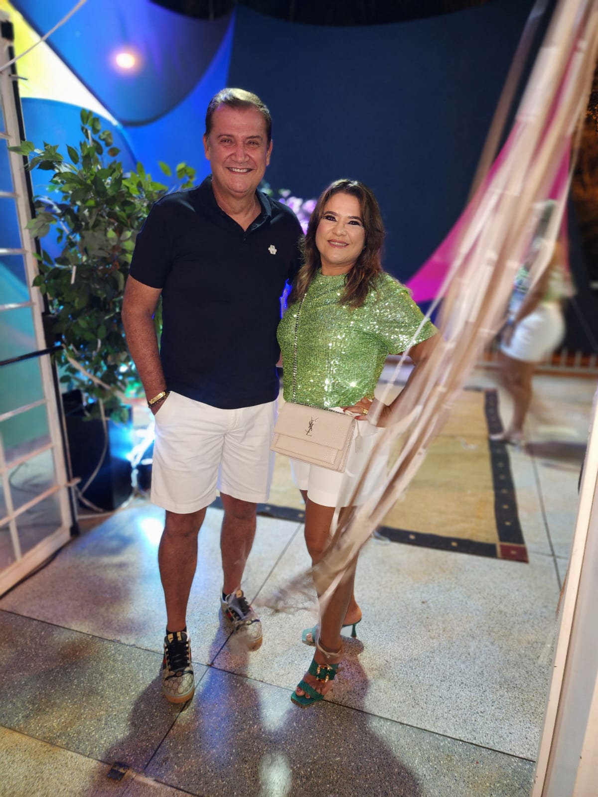 Soninha  e Rene Araújo  dos Santos