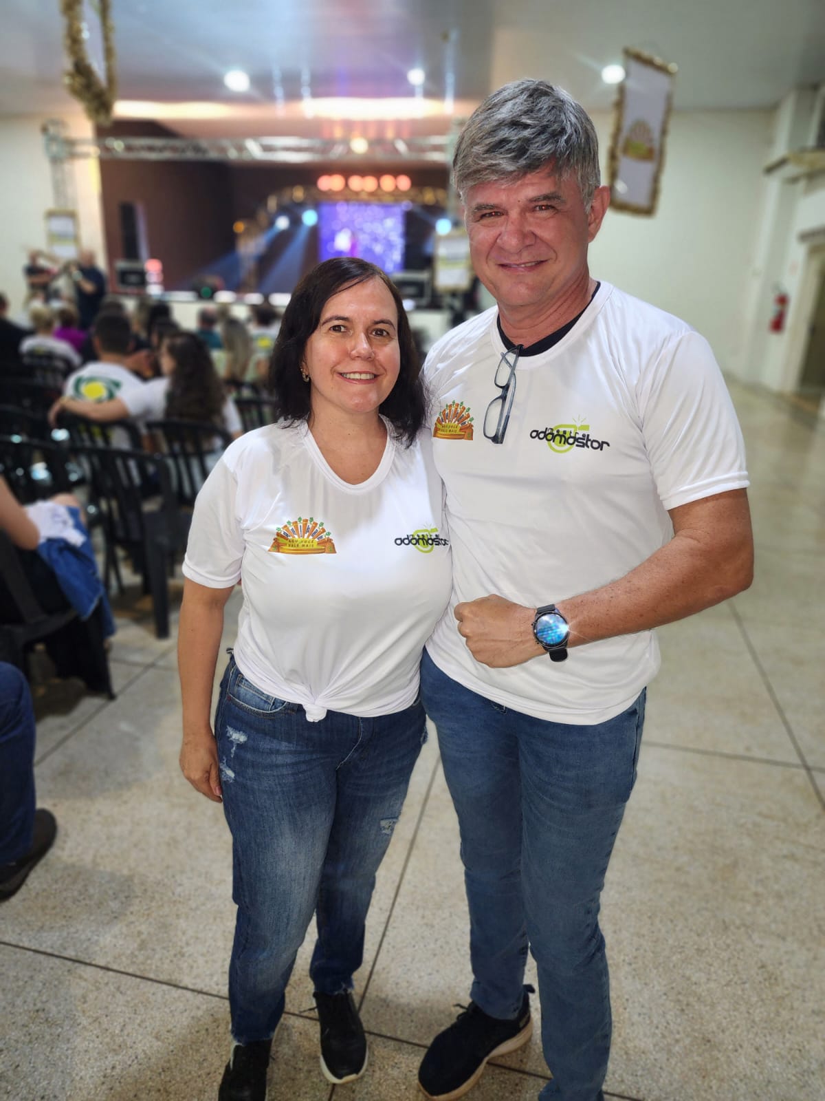 Cristina  e Carlos Senuk