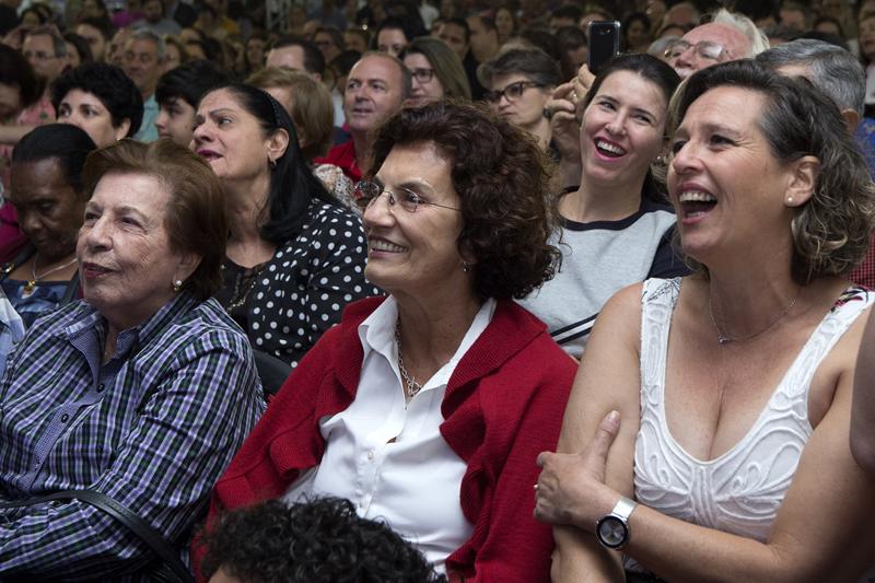 Na plateia, a ex-prefeita Maria Helena Vannuchi