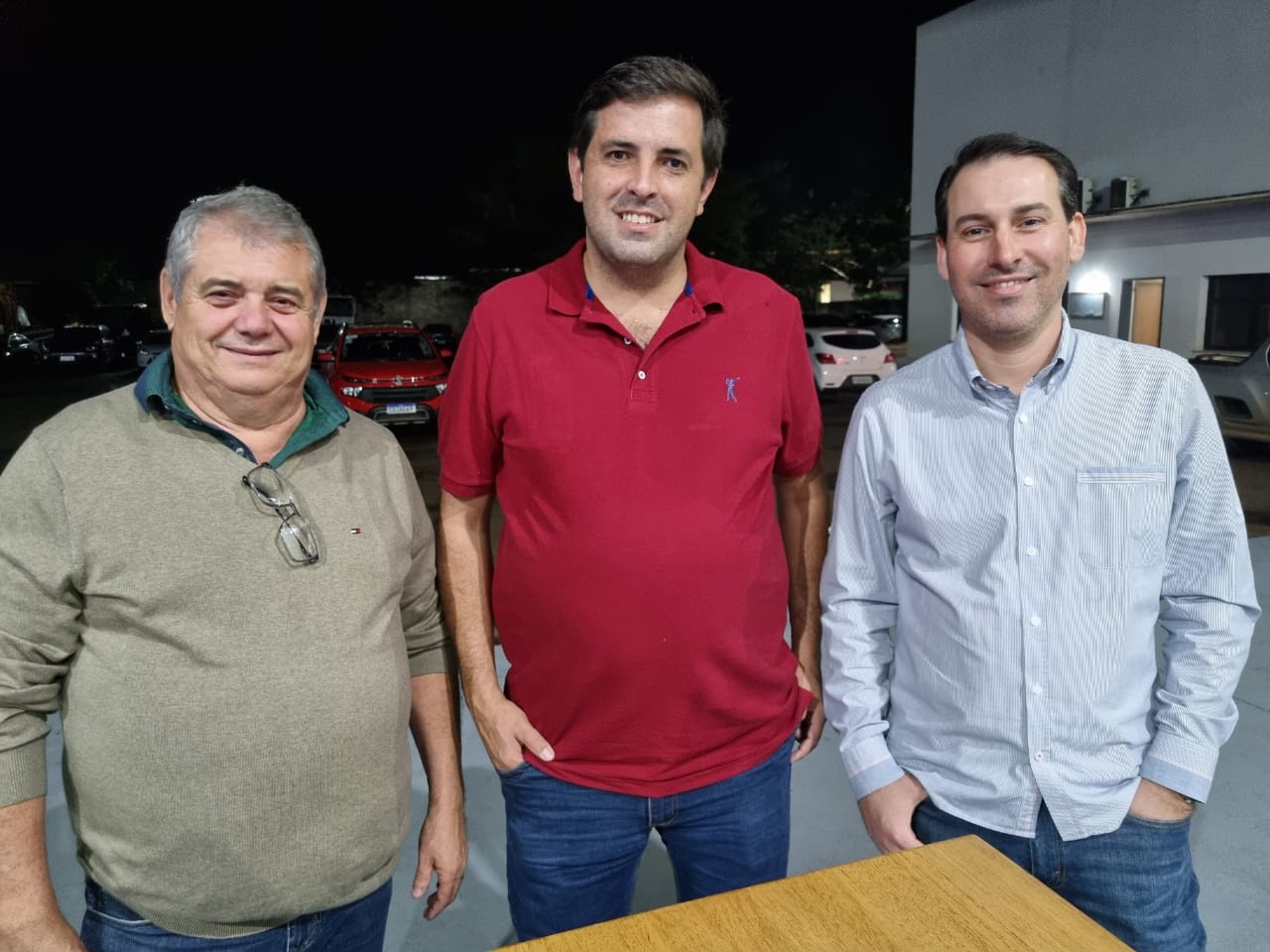 Antônio Silveira, Renan Pimentel, Marcelo Straiotto
