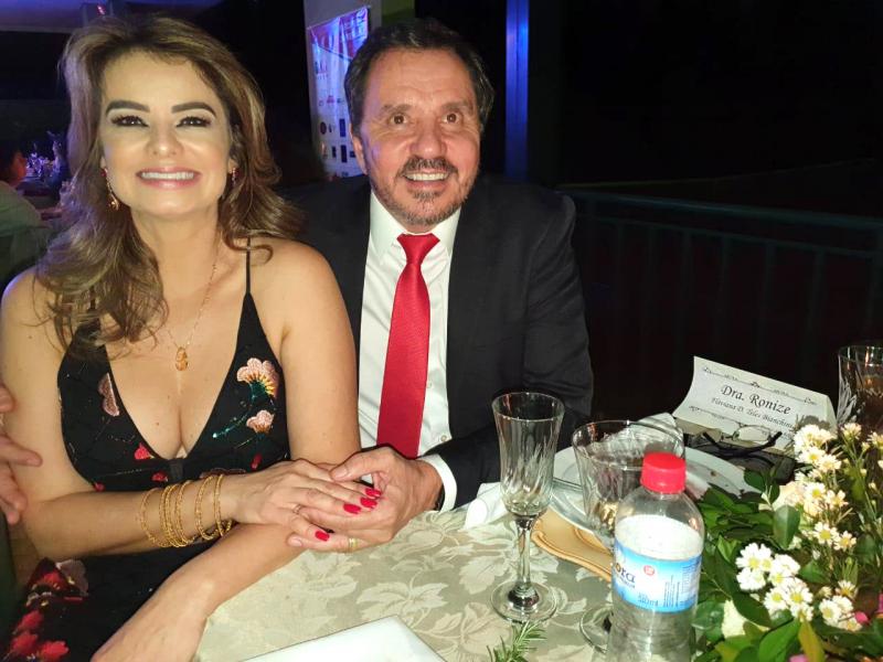 Ronize e Cláudio Bianchini