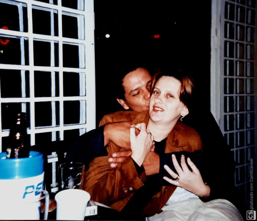 Rose Sarri e  Paulo  Ferreira