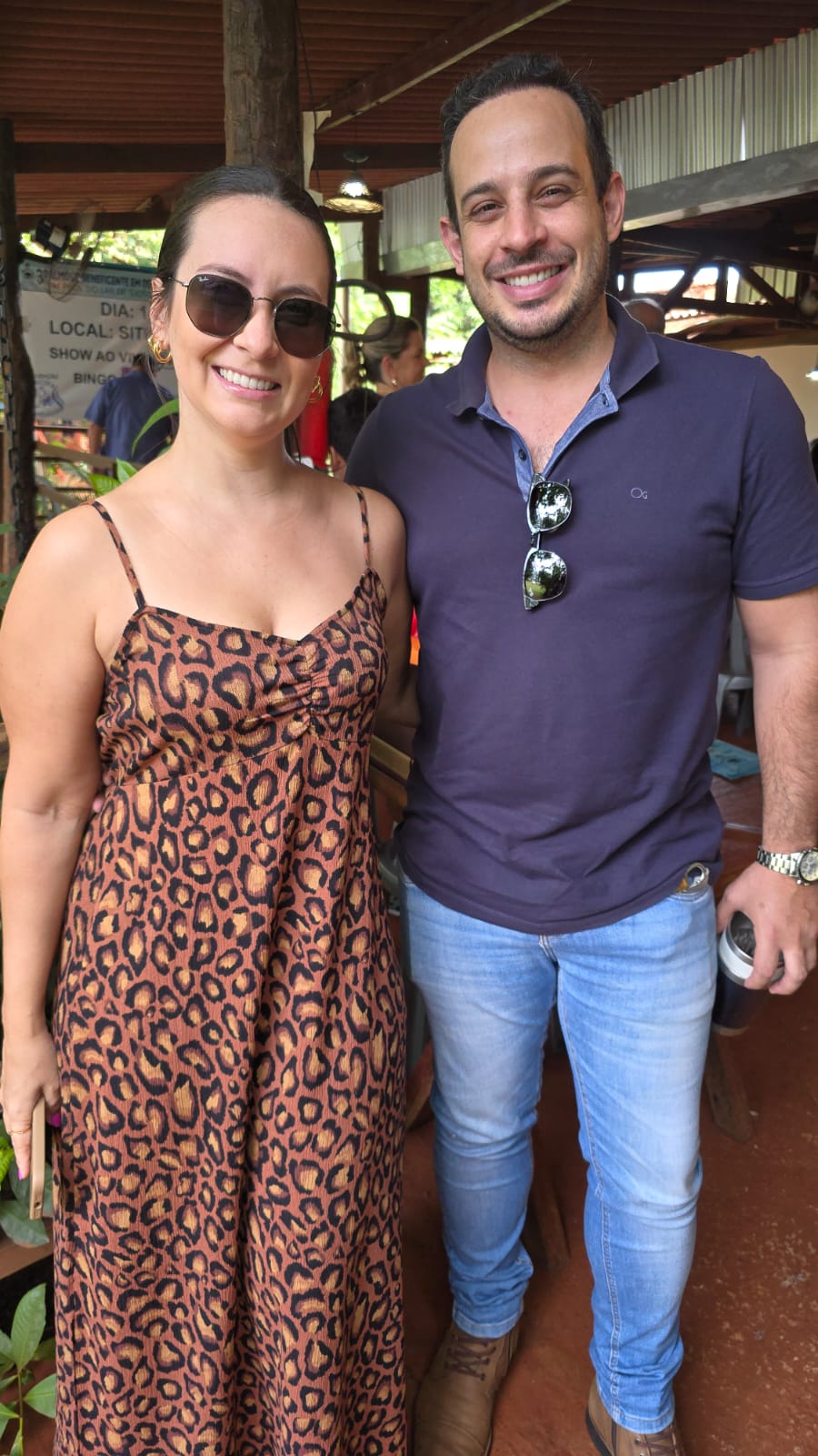 Lauren e Felipe  Tristão