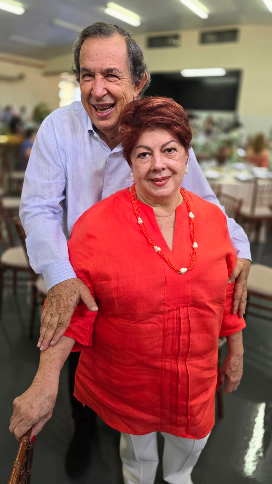 Angela e Adão Nogueira  Paim