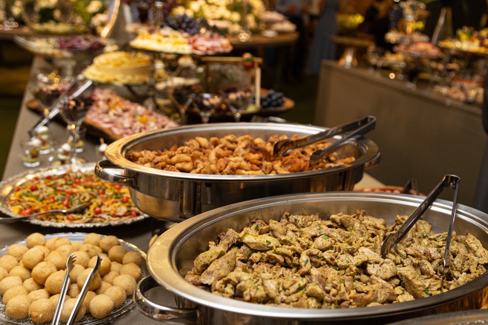 ... degustação com comida de boteco, empratados