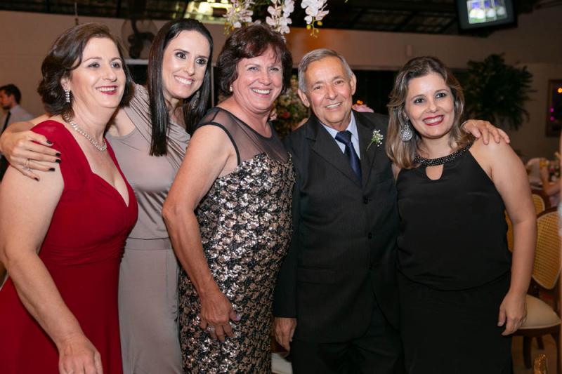 Sandra Bonato Garcia, Vanesca contin Garcia, Maria Aparecida Contin, Francine Garcia