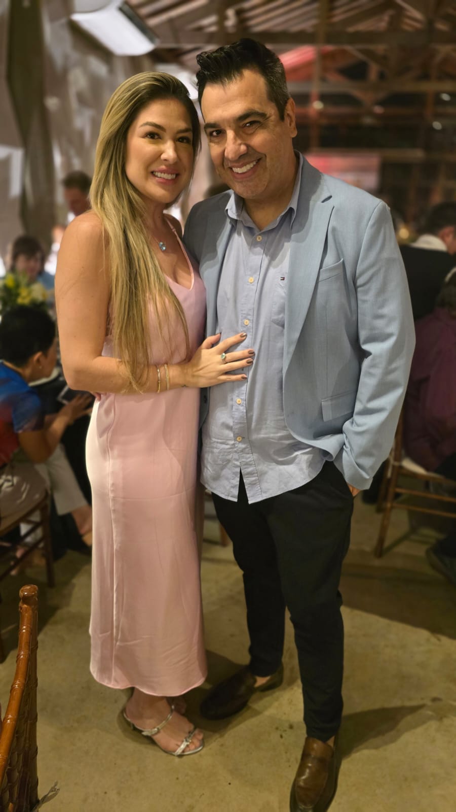 Tayla e Rodrigo Delfino